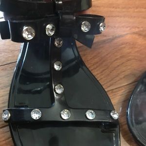 Kate Spade Jelly Rhinestone Sandal
